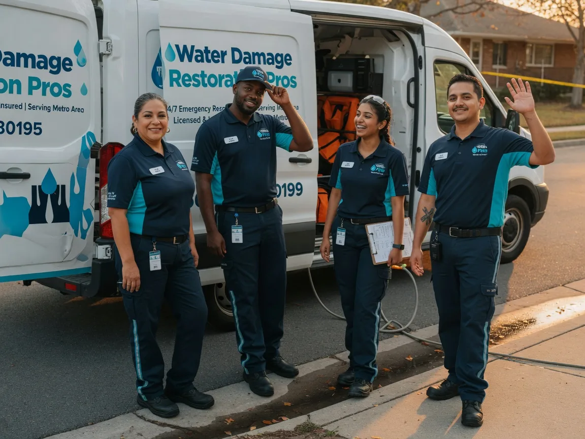 Water Damage Restoration company in New Canton, IL